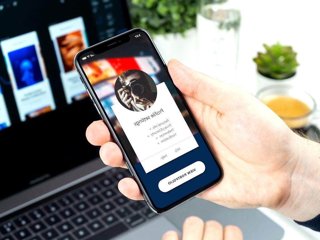 Quantum encryption visualization on mobile device